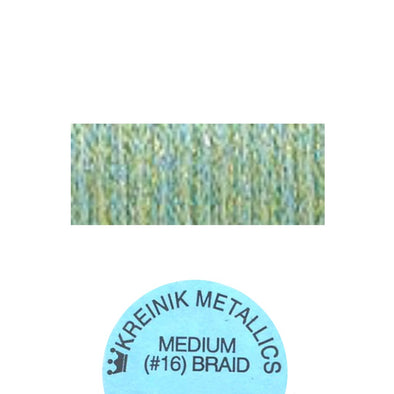 Kreinik Metallic #16 Braid 9194 Star Green