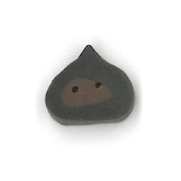 Just Another Button Company 4527S Small Chocolate Drop