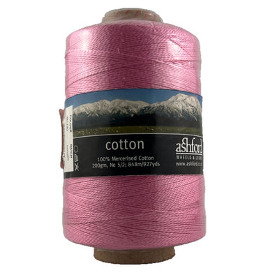 Mercerised Cotton 5/2 140 Daisy Pink