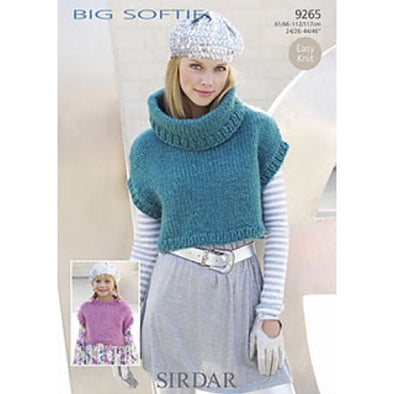 Sirdar 9265 Big Softie Short Top