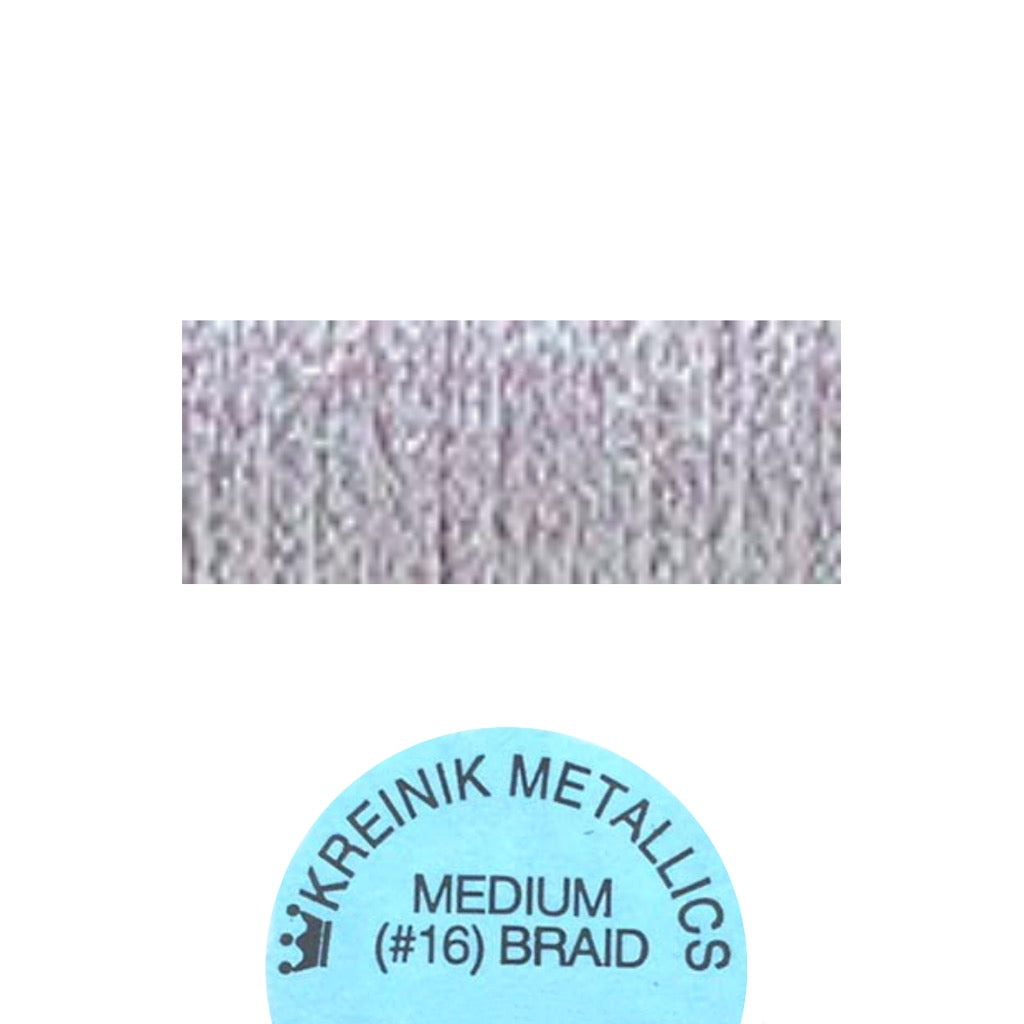 Kreinik Metallic#16 Braid  093 Star Mauve