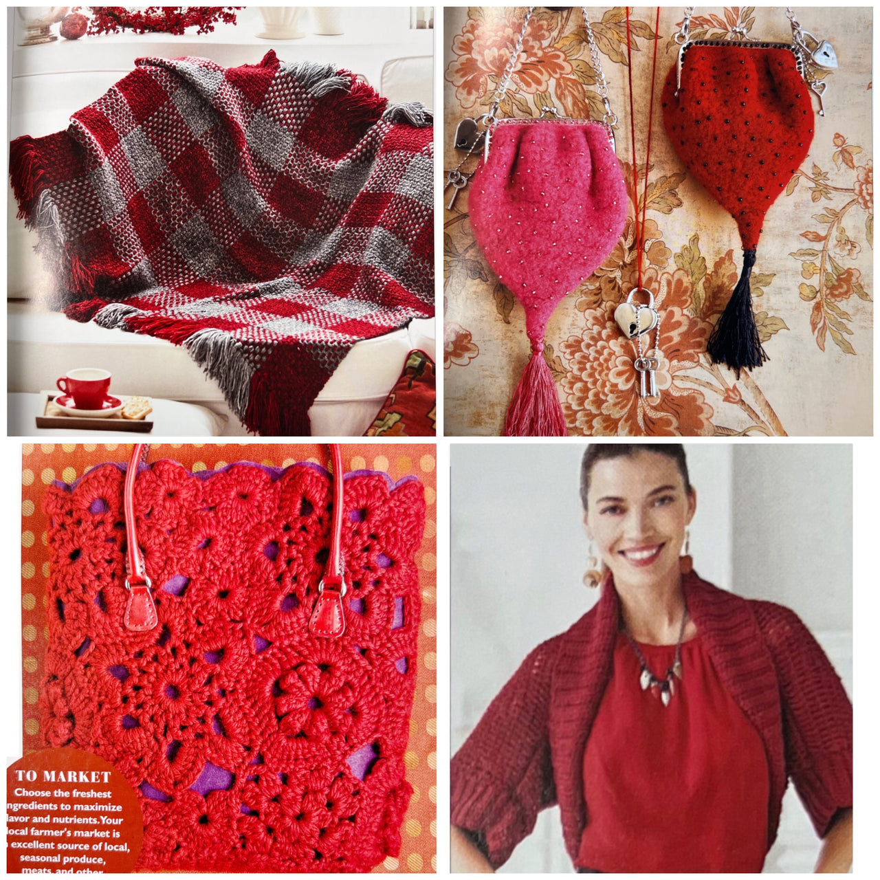 Sixth Spring Books Crochet Red