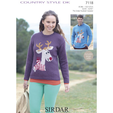 Sirdar 7118 Country Style DK Reindeer