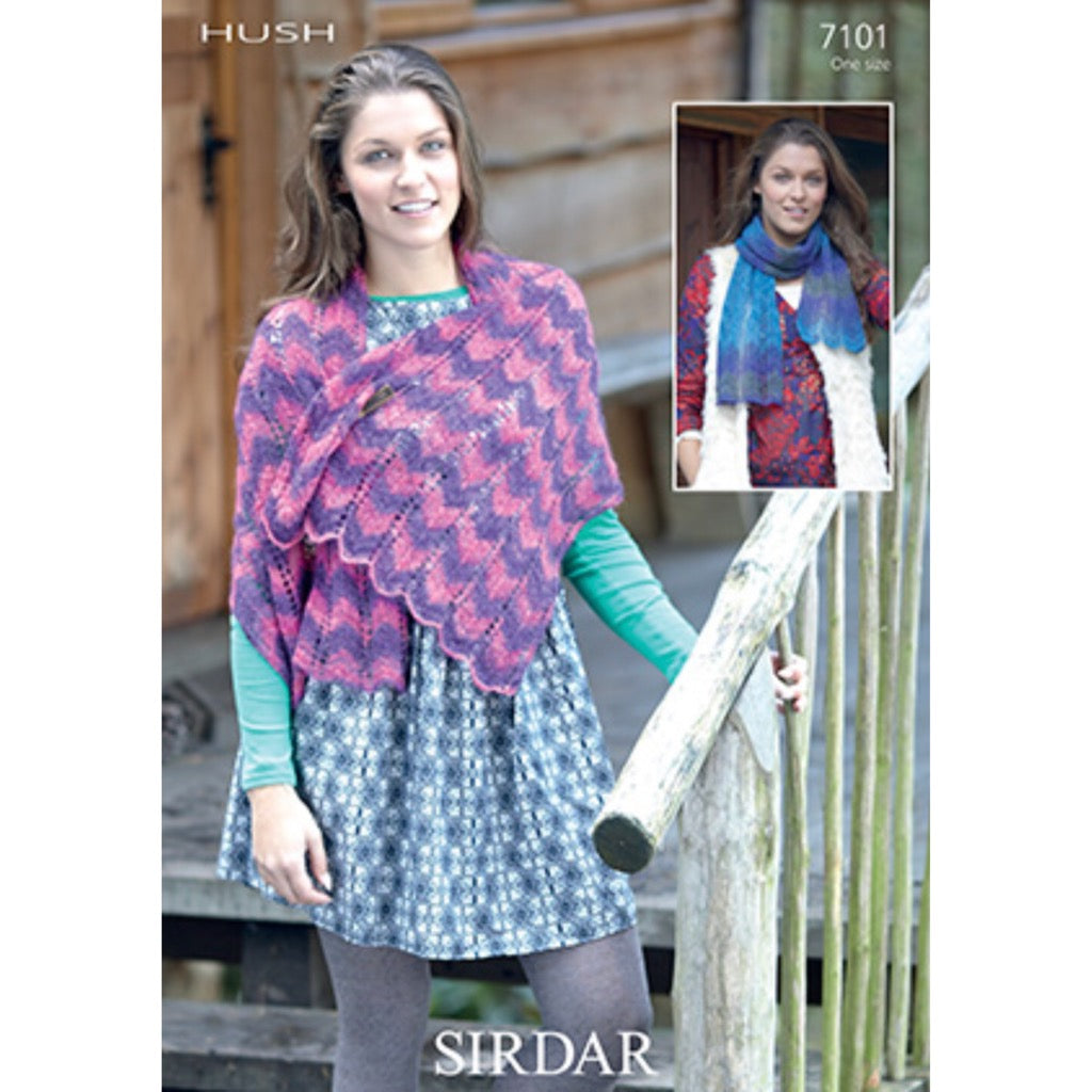 Sirdar 7101 Hush Shawl