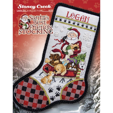 Stoney Creek Leaflet 563 Santas Best Friend Stocking