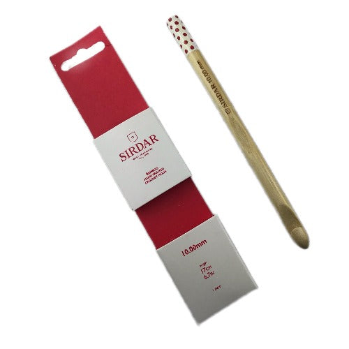 Crochet Hook 10.00mm Bamboo Sirdar