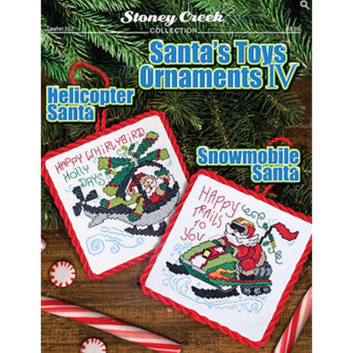 Stoney Creek Leaflet 552 Santa's Toys Ornaments IV