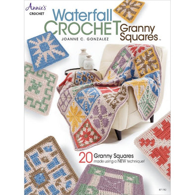 Annie's 871782 Waterfall Crochet Granny Squares