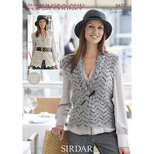 Sirdar 9477 Babouska Waistcoat