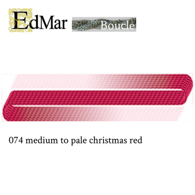 Boucle 074 Med to Pale Christmas Red