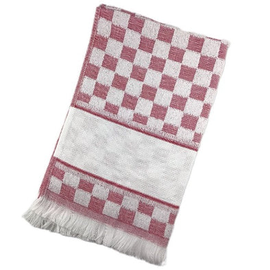 Towel T3006K-R Verona Kitchen Towel White with Red Checks