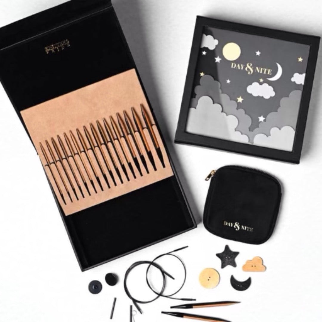 Circular Needle Gift Set Knitter's Pride Day & Night Deluxe 4.5"